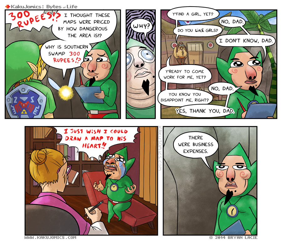 I scraped my knee while making this comic, can I have 300 rupees?