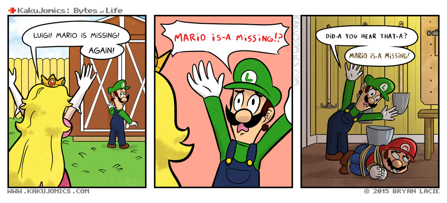 It's once again Luigi's job to shed some light on his brother's whereabouts!